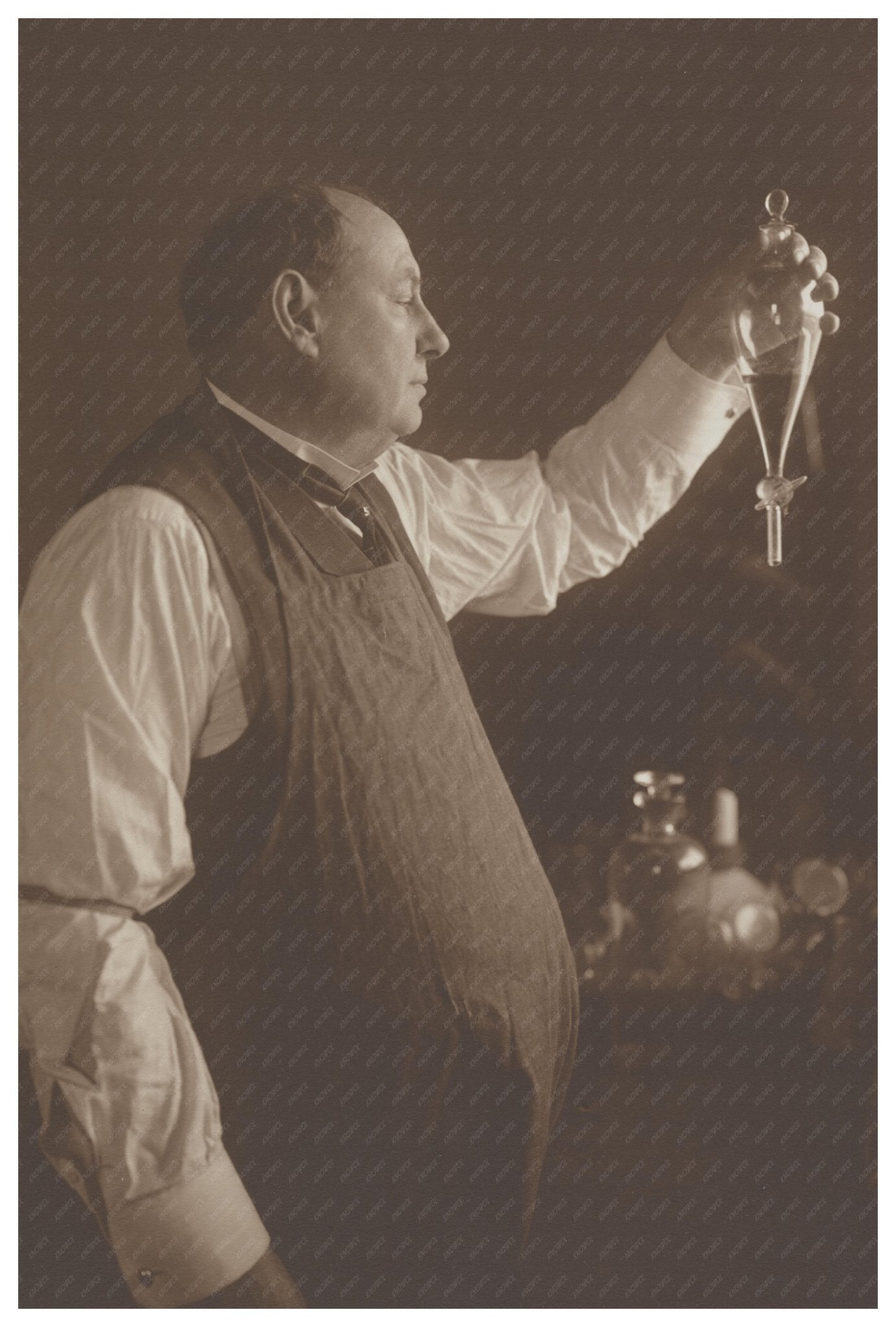 Harvey W. Wiley circa 1910 Vintage Image - Available at KNOWOL