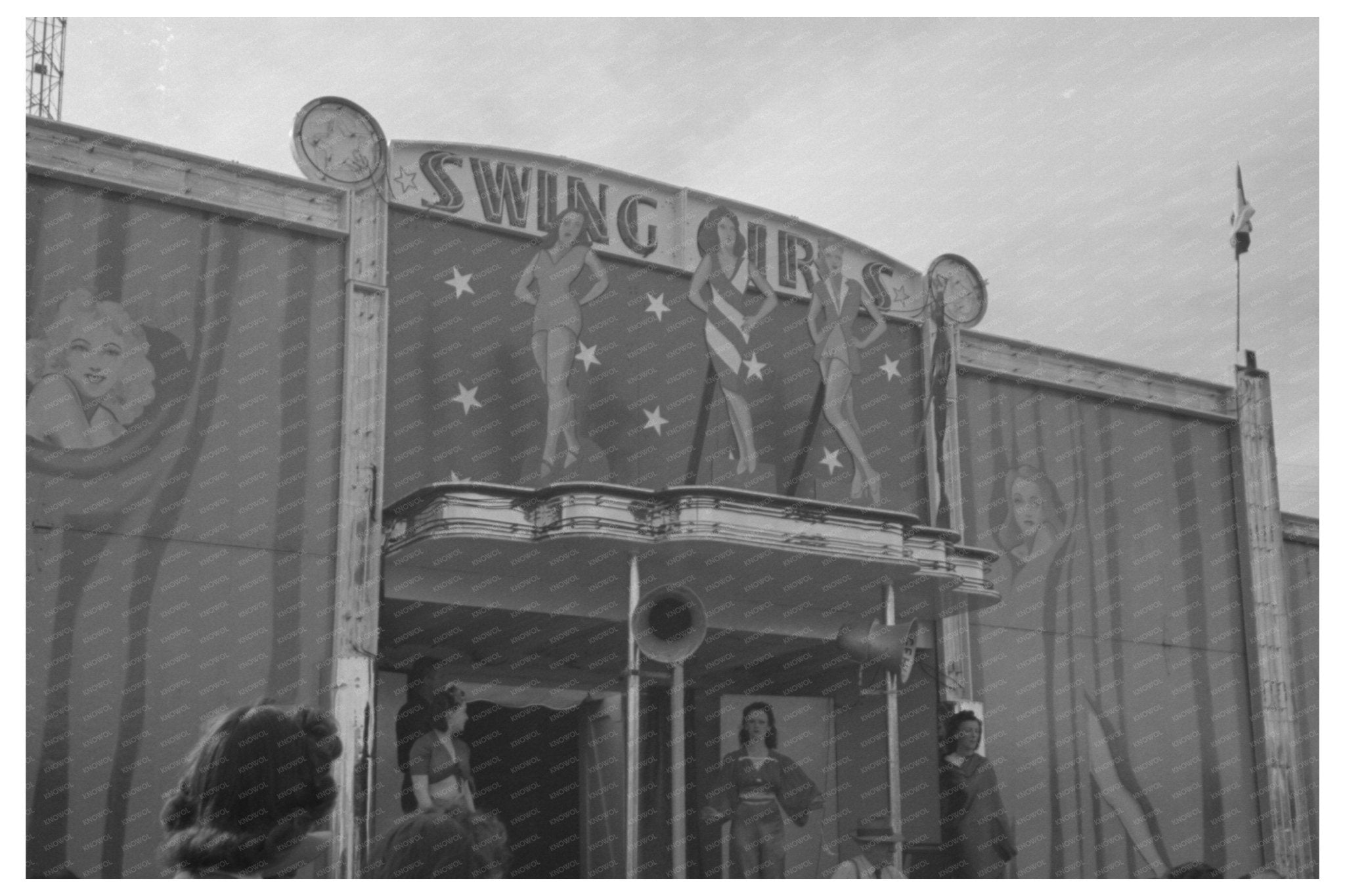 Imperial County Fair Midway California February 1942 - Available at KNOWOL