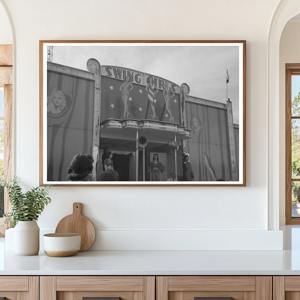 Imperial County Fair Midway California February 1942 - Available at KNOWOL