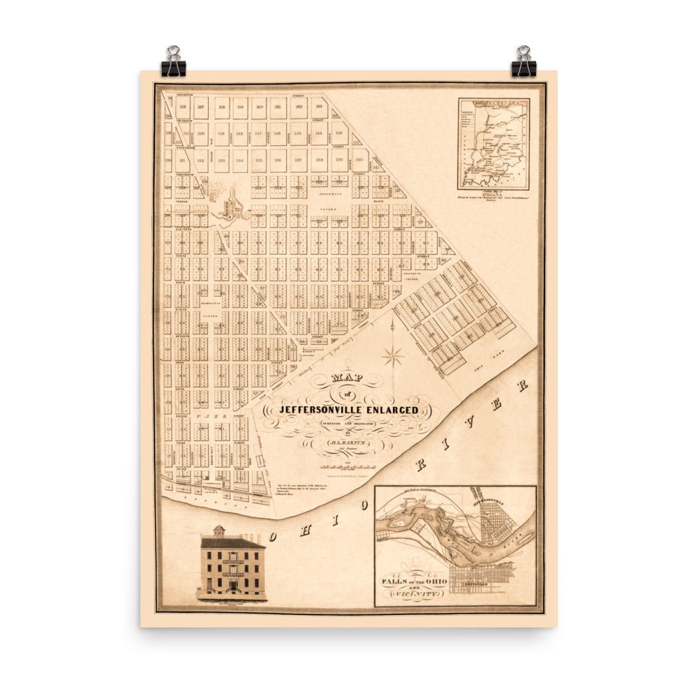 Jeffersonville, IN 1837 - Available at KNOWOL