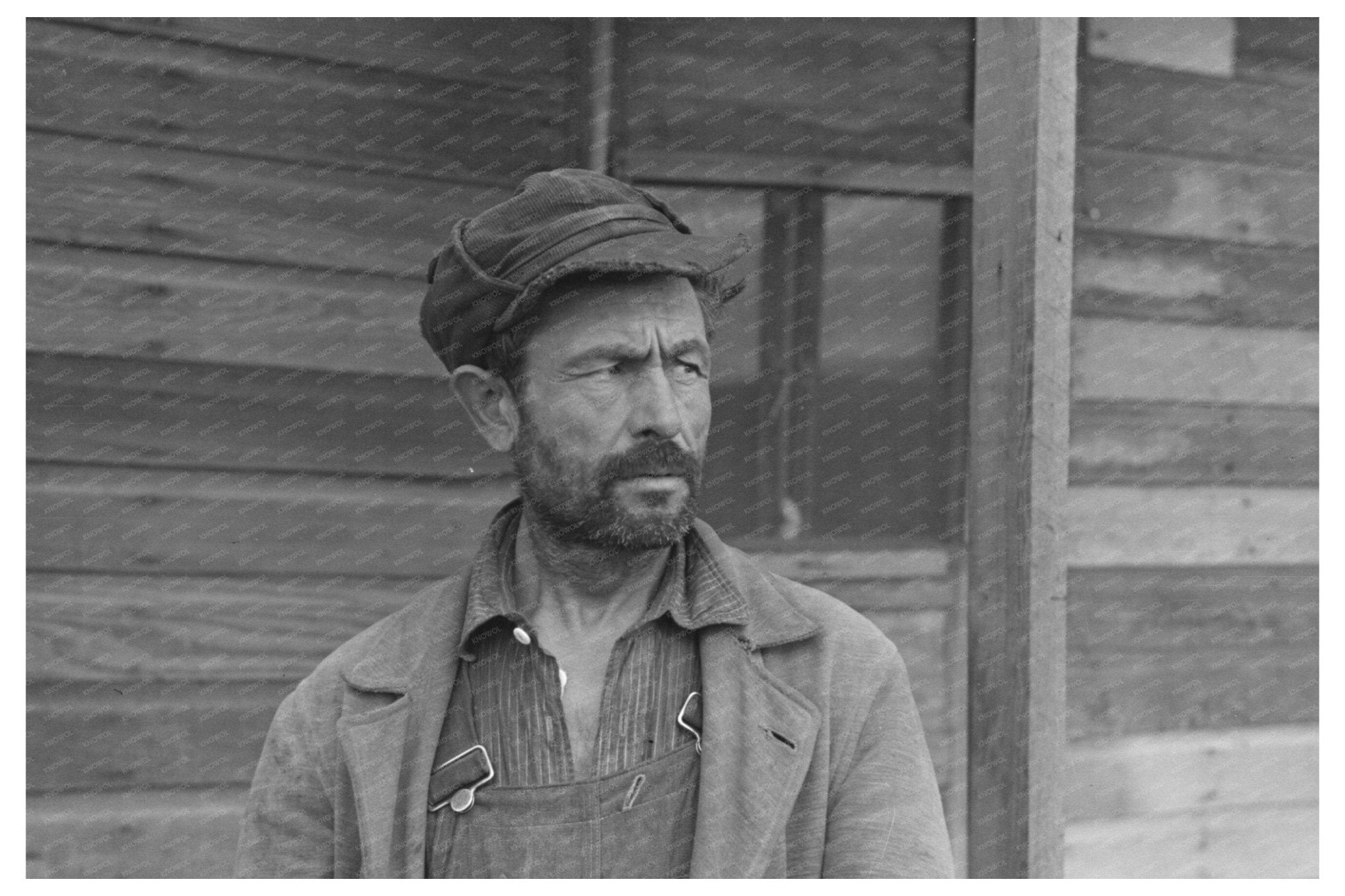 Joe Kramer North Dakota Farmer October 1937 Vintage Photo - Available at KNOWOL