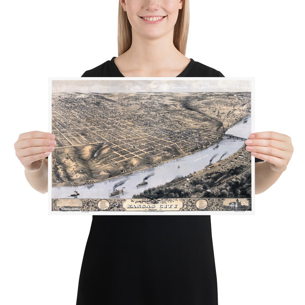 Kansas City, MO 1869 - Available at KNOWOL
