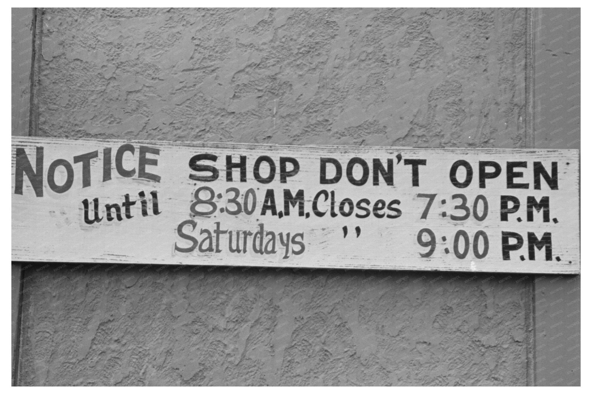 Kenner Louisiana Store Sign September 1938 Vintage Image - Available at KNOWOL