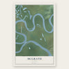 McGrath, Alaska map print, the full design