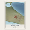 Point Hope, Alaska map print, the full design