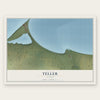 Teller, Alaska map print, the full design