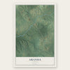 Abanda, Alabama map print, the full design