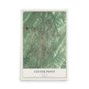Map of Center Point, Alabama, 12 x 18 inch unframed archival matte print