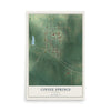 Map of Coffee Springs, Alabama, 12 x 18 inch unframed archival matte print
