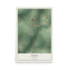 Map of Excel, Alabama, 12 x 18 inch unframed archival matte print