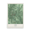 Map of Guin, Alabama, 12 x 18 inch unframed archival matte print