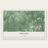Hollins, Alabama map print, the full design