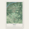 Holt, Alabama map print, the full design