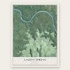Laceys Spring, Alabama map print, the full design