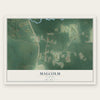 Malcolm, Alabama map print, the full design