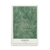 Map of Marion, Alabama, 12 x 18 inch unframed archival matte print