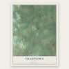 Tharptown, Alabama map print, the full design