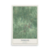 Map of Tuskegee, Alabama, 12 x 18 inch unframed archival matte print