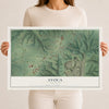 Map of Avoca, Arkansas, 12 x 18 inch unframed archival matte print