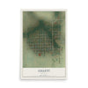 Map of Gillett, Arkansas, 12 x 18 inch unframed archival matte print