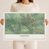 Map of Johnson, Arkansas, 12 x 18 inch unframed archival matte print