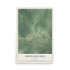 Map of South Lead Hill, Arkansas, 12 x 18 inch unframed archival matte print