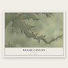 Keams Canyon, Arizona map print, the full design