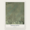 Rough Rock, Arizona map print, the full design