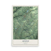 Map of Arnold, California, 12 x 18 inch unframed archival matte print