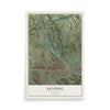 Map of Banning, California, 12 x 18 inch unframed archival matte print