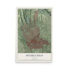 Map of Beverly Hills, California, 12 x 18 inch unframed archival matte print