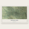 Boulevard, California map print, the full design
