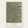 Chalfant, California map print, the full design