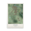 Map of Colusa, California, 12 x 18 inch unframed archival matte print