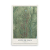 Map of Coto de Caza, California, 12 x 18 inch unframed archival matte print