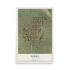 Map of Dorris, California, 12 x 18 inch unframed archival matte print
