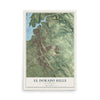 Map of El Dorado Hills, California, 12 x 18 inch unframed archival matte print