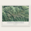Lagunitas-Forest Knolls, California map print, the full design