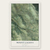 Mount Laguna, California map print, the full design