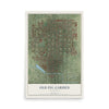 Map of Old Fig Garden, California, 12 x 18 inch unframed archival matte print