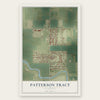 Patterson Tract, California map print, the full design