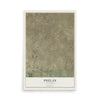 Map of Phelan, California, 12 x 18 inch unframed archival matte print