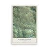 Map of Valley Center, California, 12 x 18 inch unframed archival matte print