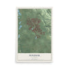 Map of Windsor, California, 12 x 18 inch unframed archival matte print
