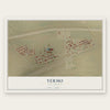 Yermo, California map print, the full design