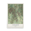Map of Castle Rock, Colorado, 12 x 18 inch unframed archival matte print
