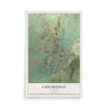 Map of Cedaredge, Colorado, 12 x 18 inch unframed archival matte print