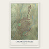 Cimarron Hills, Colorado map print, the full design