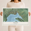 Map of Dillon, Colorado, 12 x 18 inch unframed archival matte print