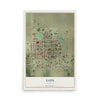 Map of Eads, Colorado, 12 x 18 inch unframed archival matte print